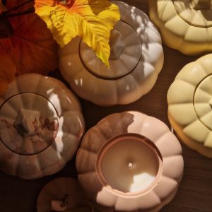 Bougie Pumpky citrouille